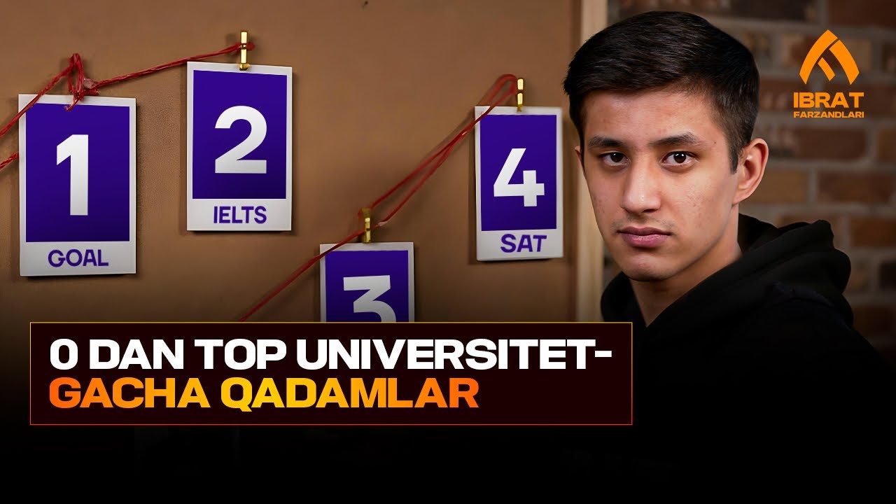 TOP UNIVERSITETLARGA KIRISH SIRLARI!