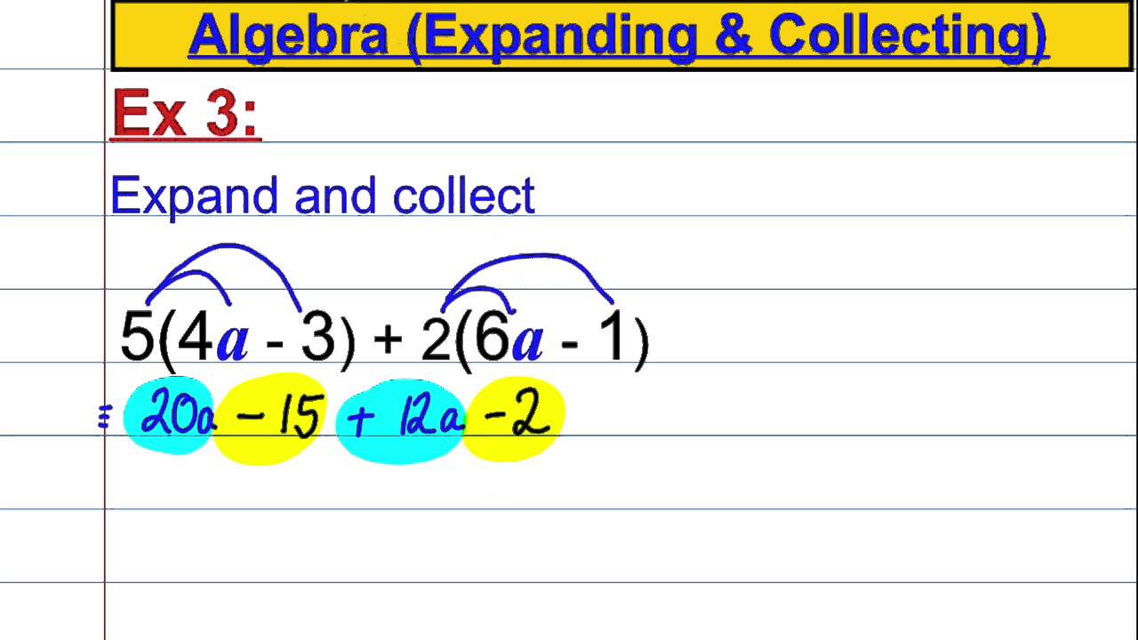 Expanding 2 Single Brackets