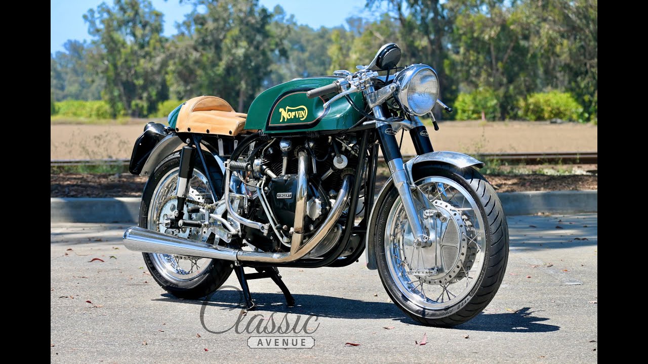 1949 Norvin Vincent/Norton 1000cc Caf&eacute; Racer