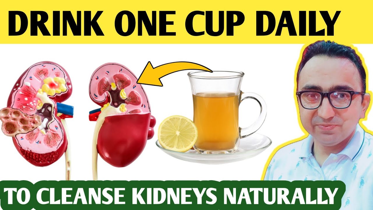 Drink One Cup Everyday To Cleanse Your Kidneys Naturally | Dr JK