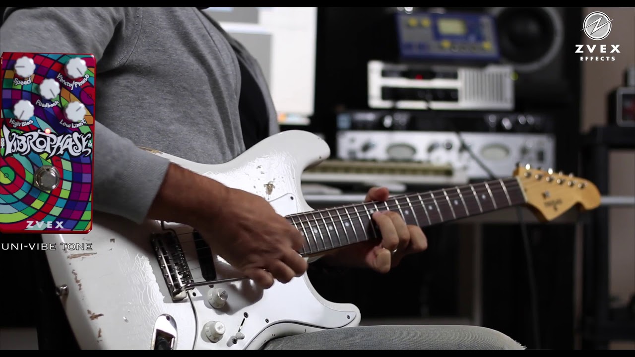 Zvex Vibrophase demo by martial allart