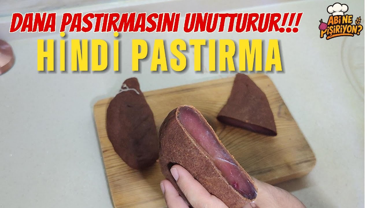 🔥 Marketleri Unut! Bu Ev Yapımı HİNDİ PASTIRMASI Tadıyla Şov Yapıyor