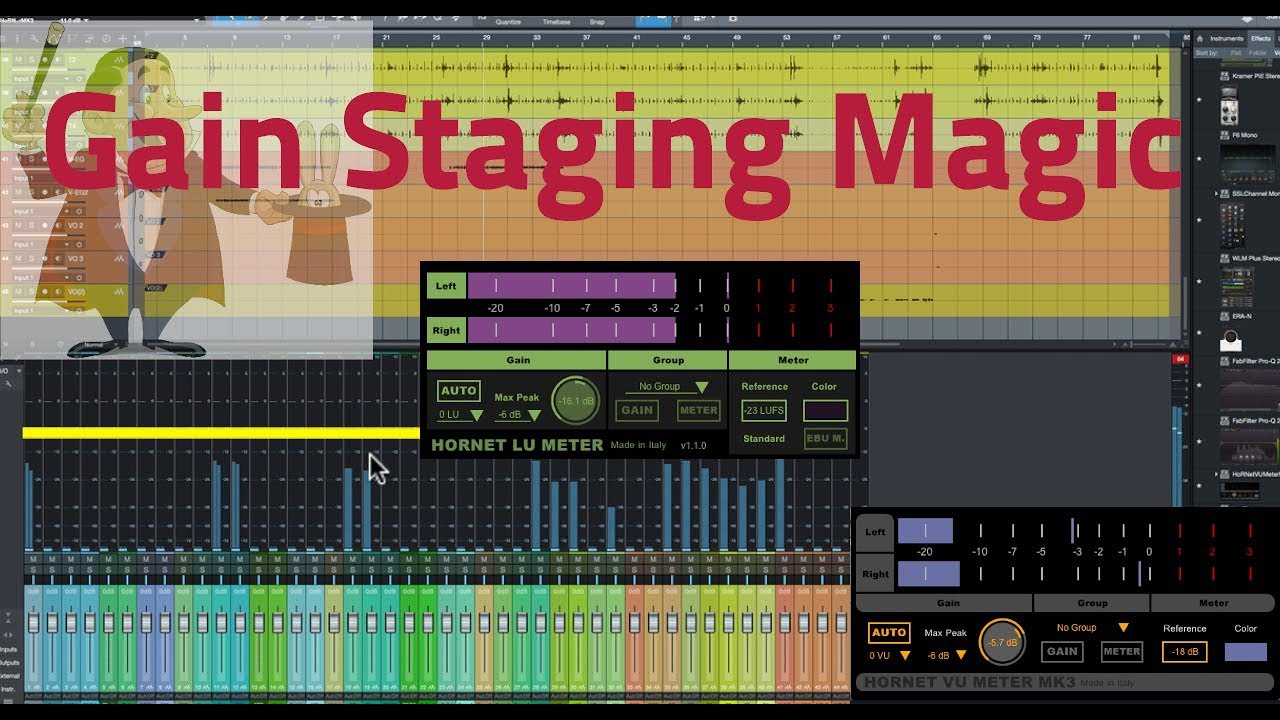 Gain Staging Magic with HoRNet VU Meter MK3