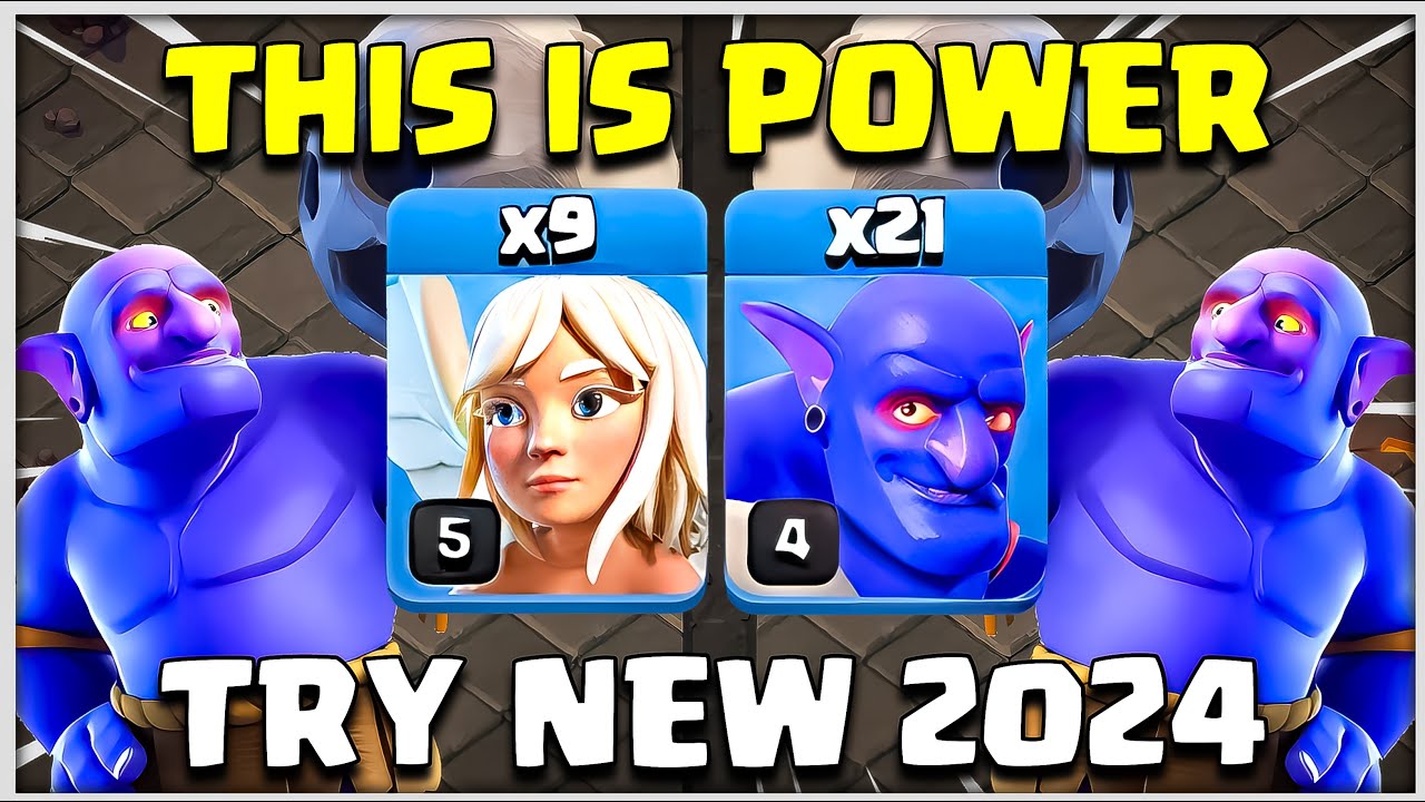 THIS IS POWER TH12 NEW 9 HEALER With BOWLERS 2024 Attack | Try Now