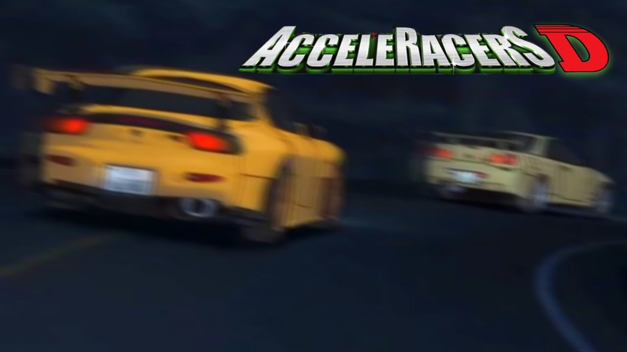 Initial D but I put Acceleracers music over it