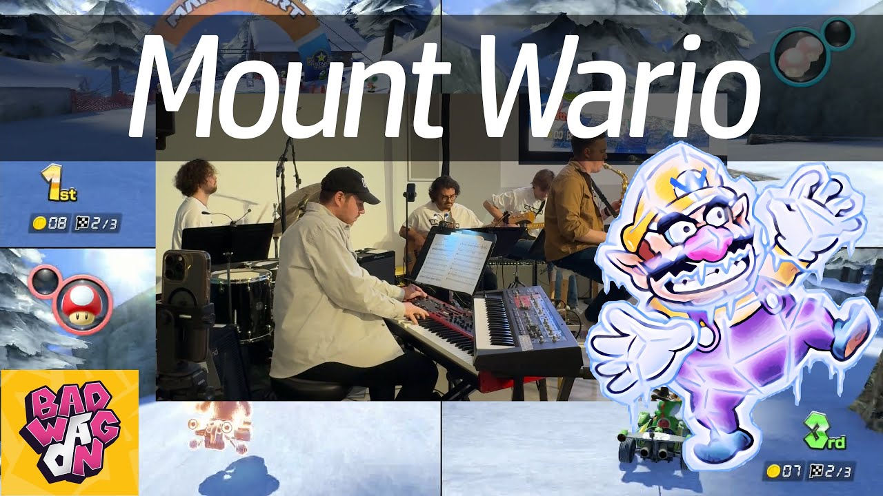Mount Wario - Mario Kart 8 with a Live Band