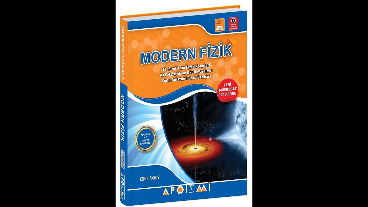 Apotemi Yayınları Modern Fizik