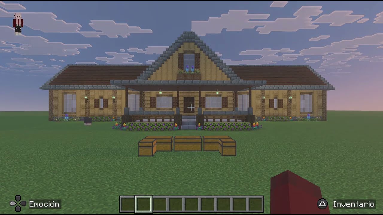 Minecraft Casa Grande de Madera parte 3