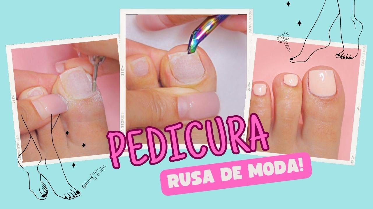 Método de Pedicura Rusa DE MODA: Transforma tus Pies como una Profesional!