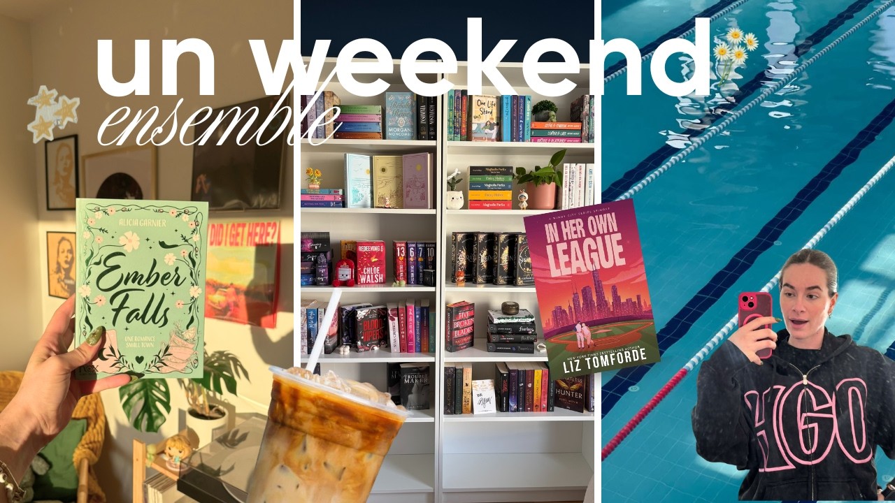 UN WEEKEND AVEC MOI (bibliothèques, lecture, piscine, blabla)
