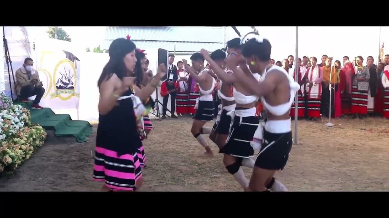 ANSU Peren Unit, folk dance   ANSU Golden Jubilee 2023