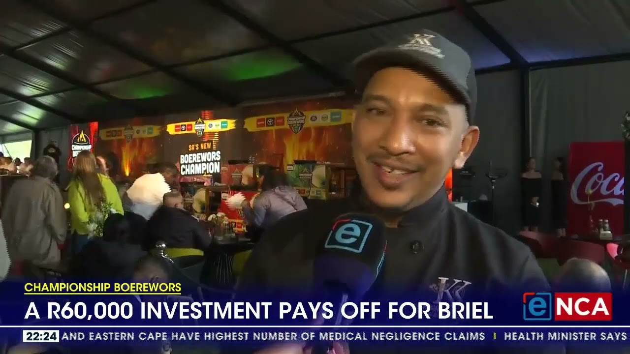 Championship Boerewors | A R60,000 investment pays off for Briel