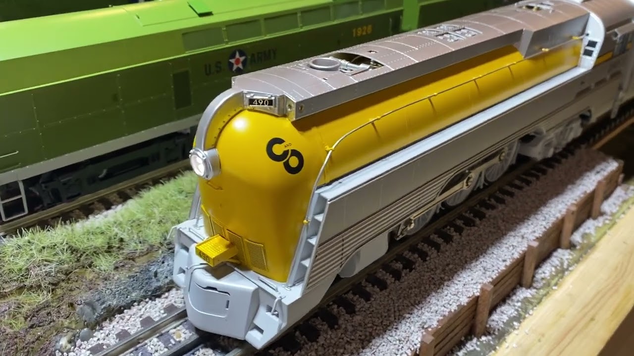 Sunset Models 3rd Rail Brass C&O 490 First Run!  Great addition to my O scale model railroad fleet!