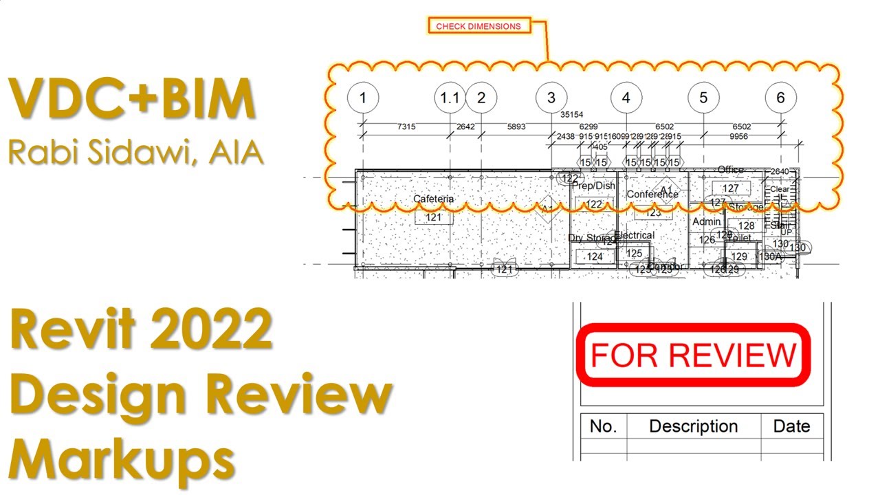 Revit 2022 Design Review Markups 4K