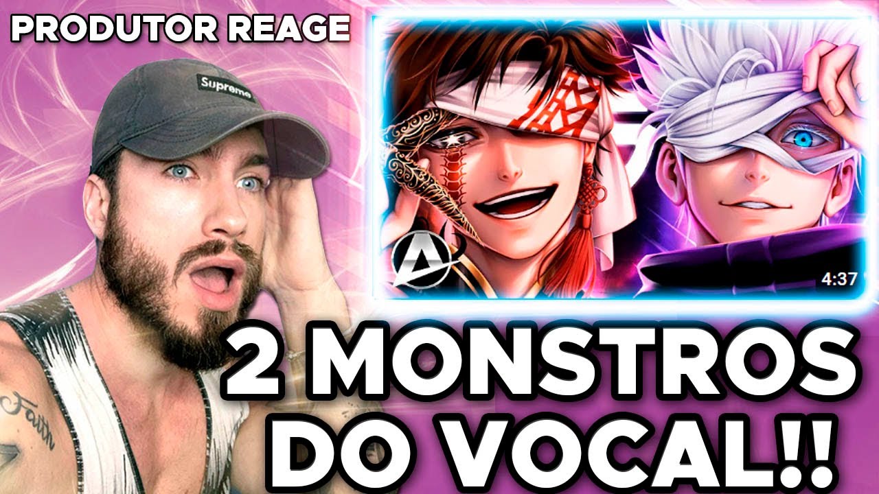 (QUEM CANTA MAIS?) Olhos Vendados | Gojo e Qin Shi Huang | AniRap e @VMZ (REACT, ANÁLISE)