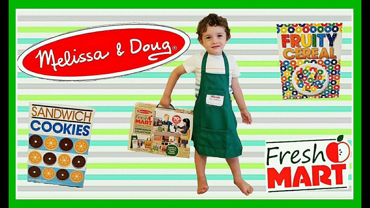 Melissa & Doug Fresh Mart Grocery Store Companion Collection