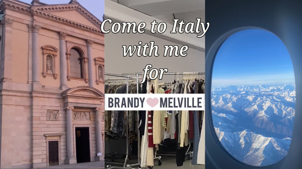 I flew to Italy to work for Brandy Melville