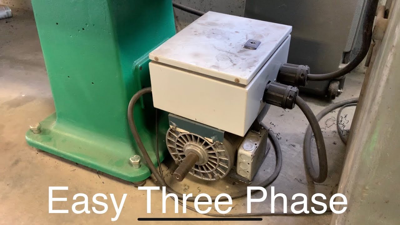 Rotary Phase Converter Upgrade
