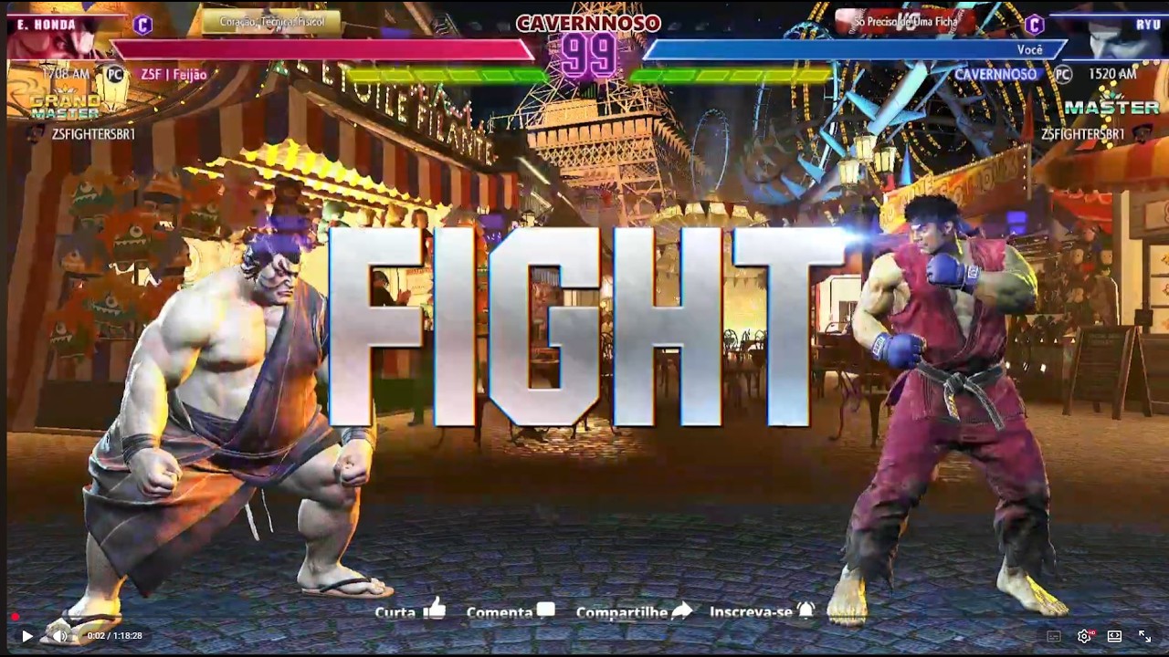 #e.honda VS #ryu - zsf Feijão vs #cavernnoso  - #ft10  #streetfighter6 #sf6 #zsfighters