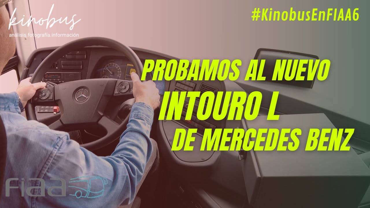 🚍 Probamos al NUEVO INTOURO L de Mercedes-Benz en la FIAA 2022 | #KinobusEnFIAA6