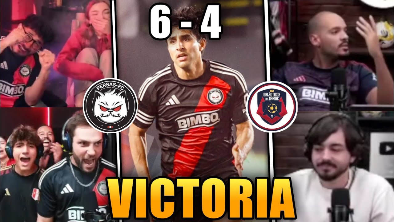 VICTORIA PERSAS Fc vs GALACTICOS del CARIBE Fc - JORNADA 2 ZEIN vs LOS FUTBOLITOS - SPLIT 3