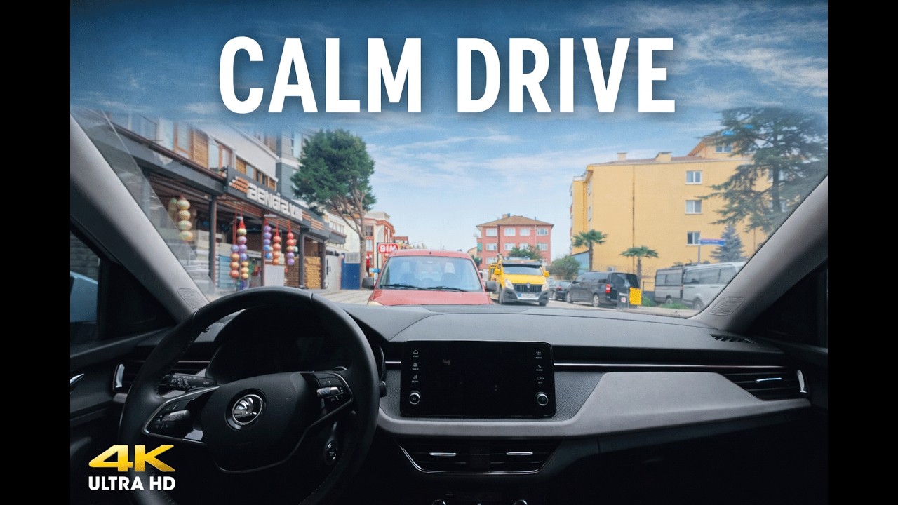 Relaxing Drive &ndash; No Talking, Just Driving Car Sounds & Ambient