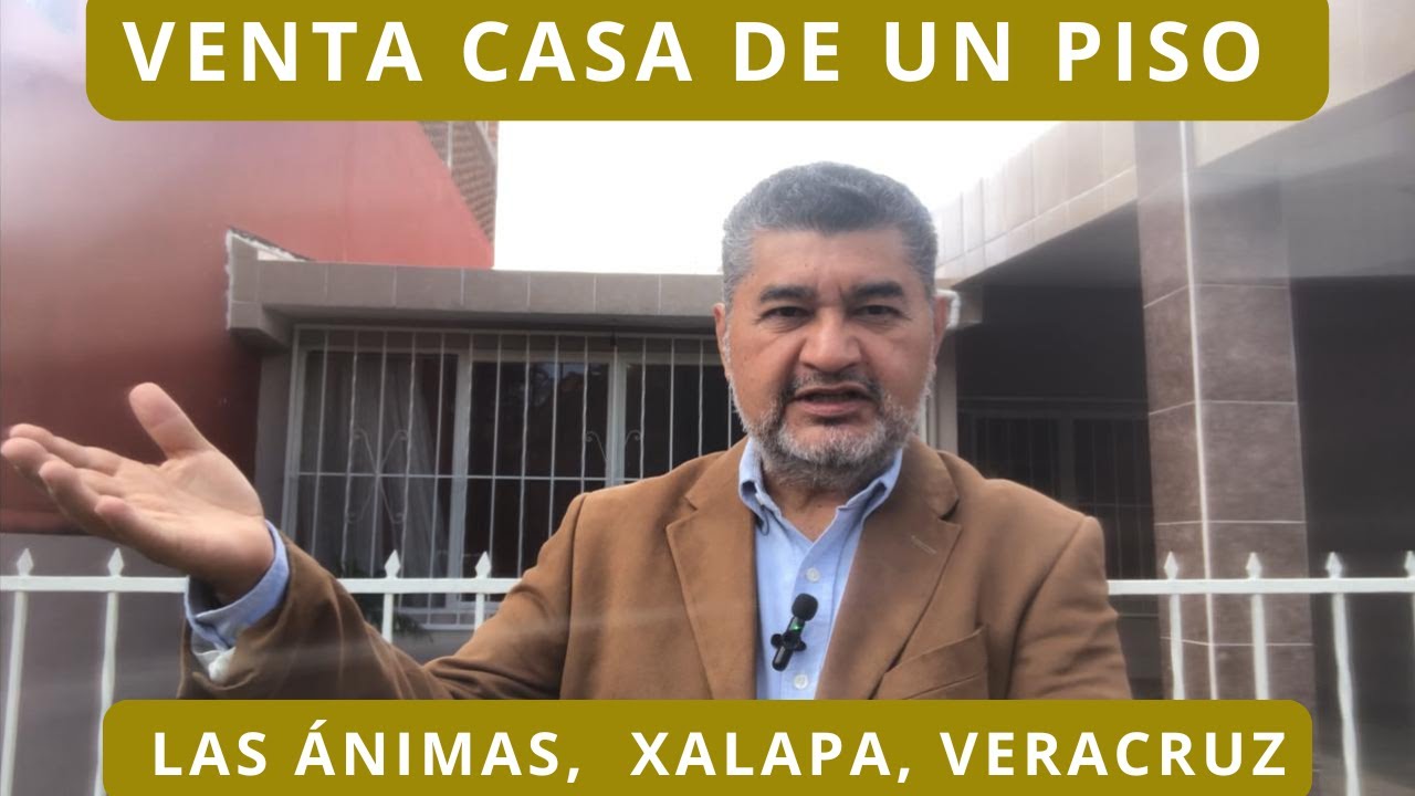 Venta. Casa de un piso en Las Ánimas, Xalapa, Veracruz.