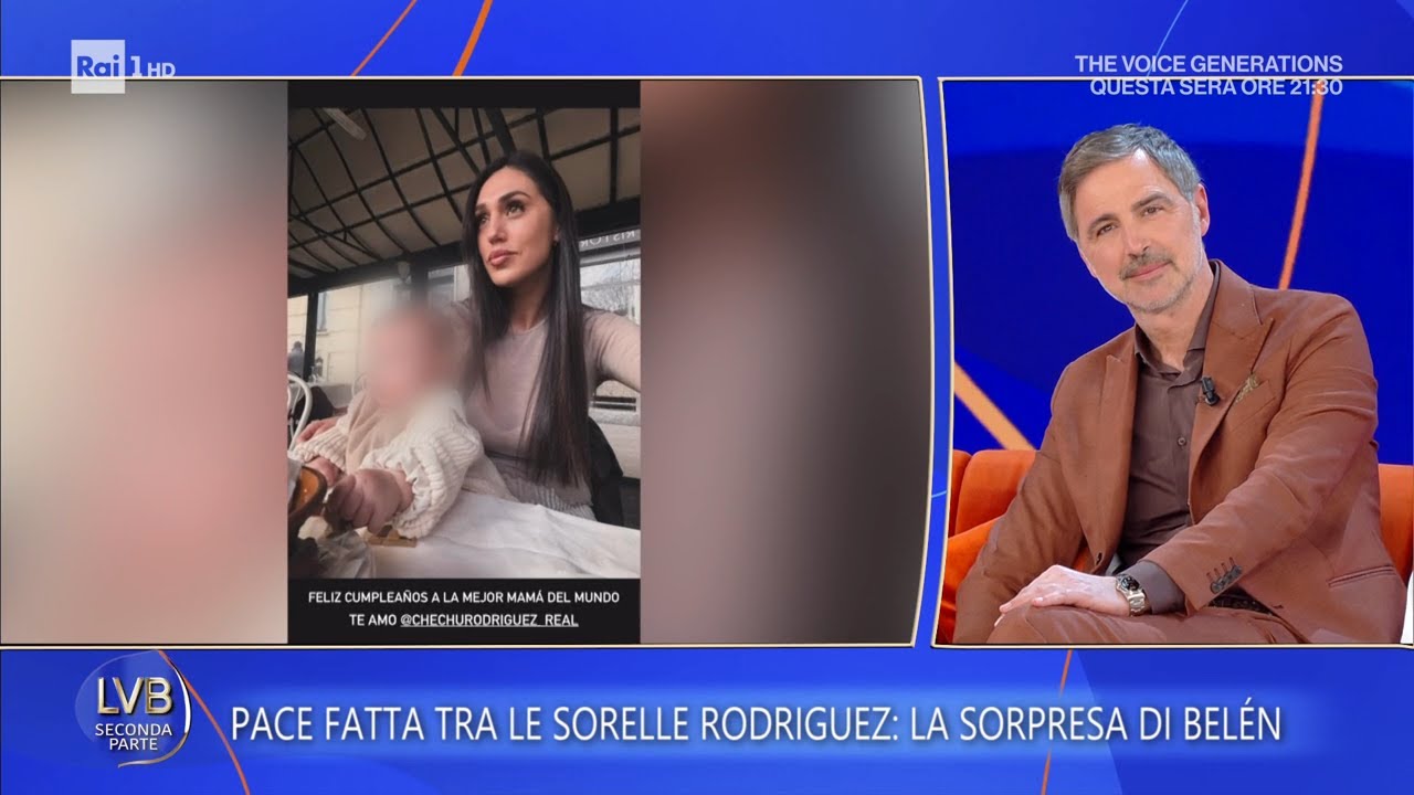 Belén fa pace con la sorella Cecilia: 