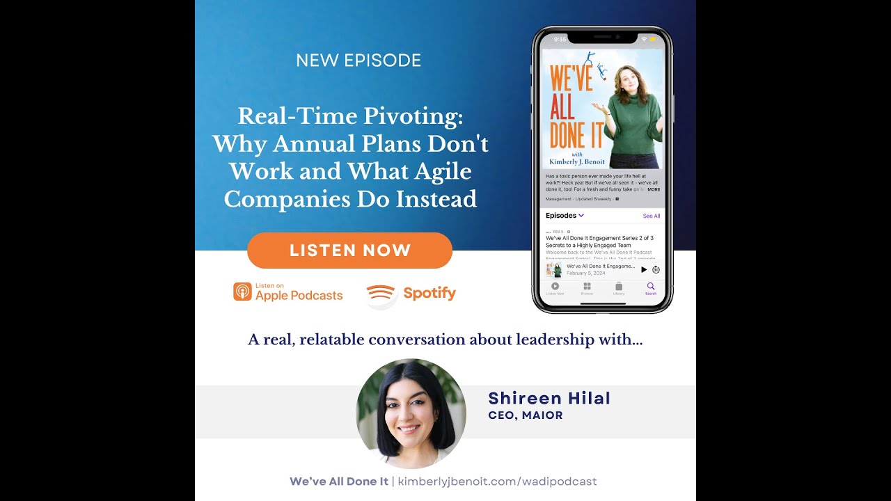 Why Annual Plans Don't Work and What Agile Companies Do Instead