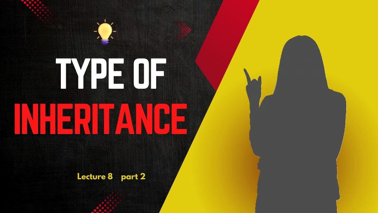 Lecture 8 | P 2 | Types of inheritance | java Inheritance
