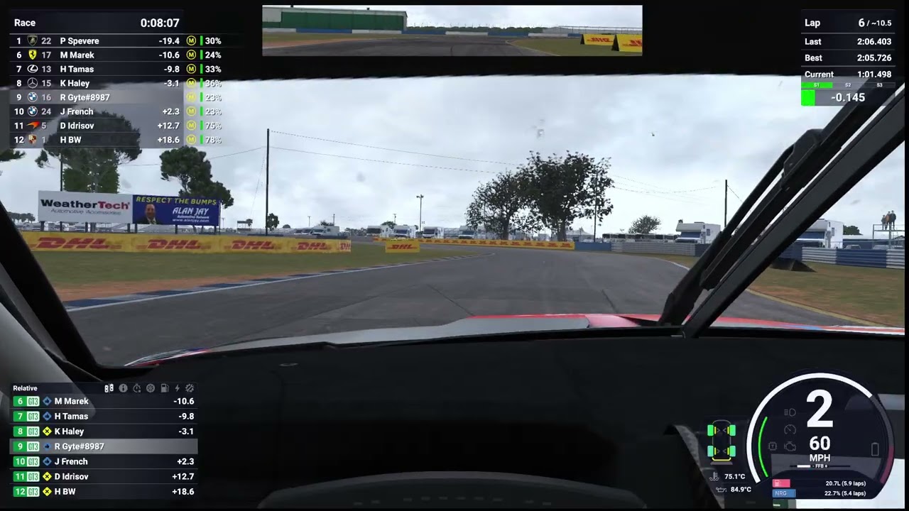 LMU Sebring Sprint Cup Daily - 22nd to 7th - BMW M4 LMGT3