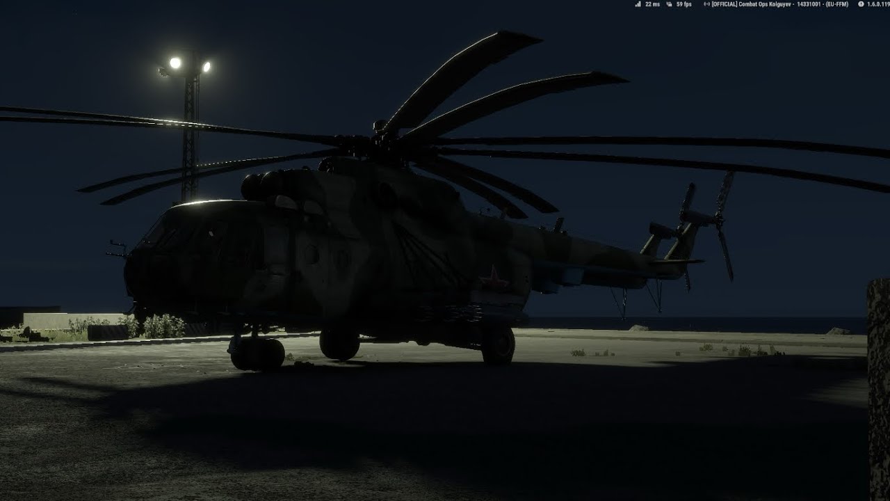 Arma Reforger Combat Ops - Destroy: Mi-8MT Helicopter 