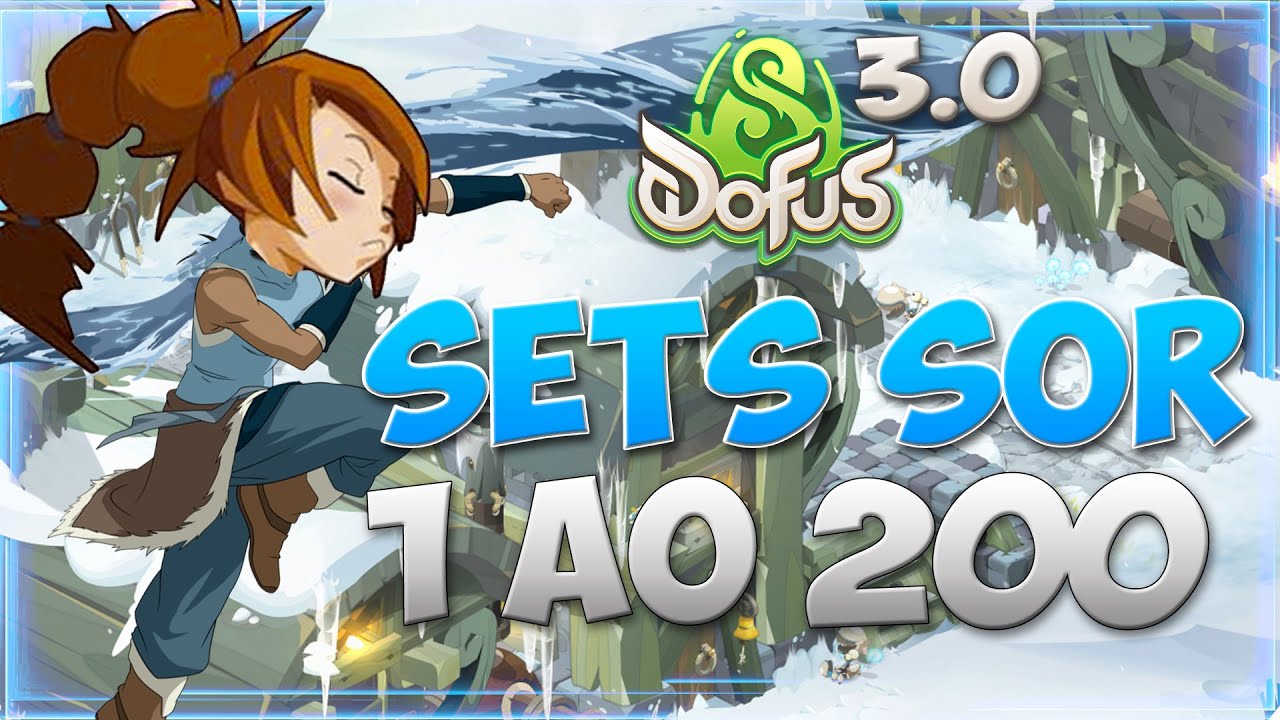 [DOFUS] GUIA DE SETS DE SORTE DO 1 AO 200 ATUALIZADO PARA O 3.0