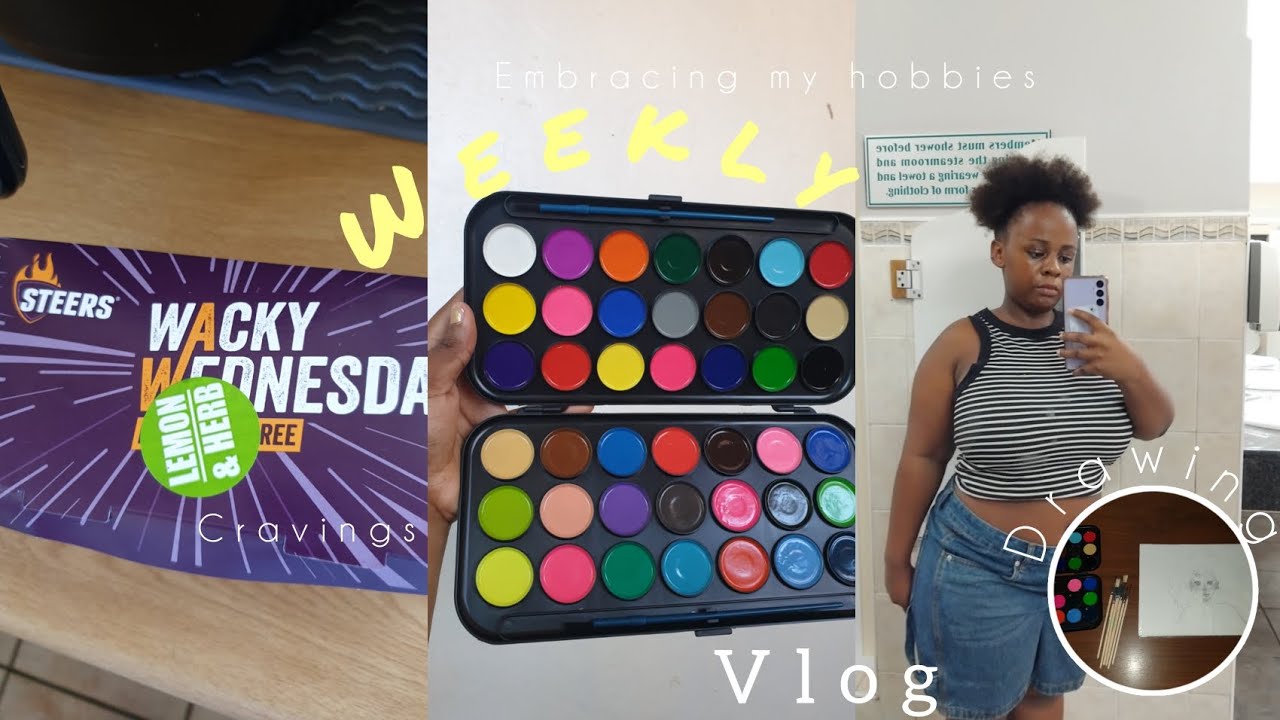 Weekly vlog💕: hobbies+haul+cravings