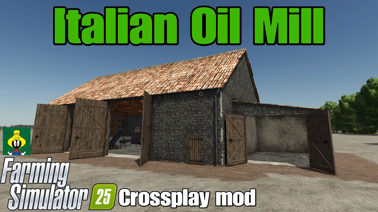 Italian Oil Mill / FS25 crossplay mod