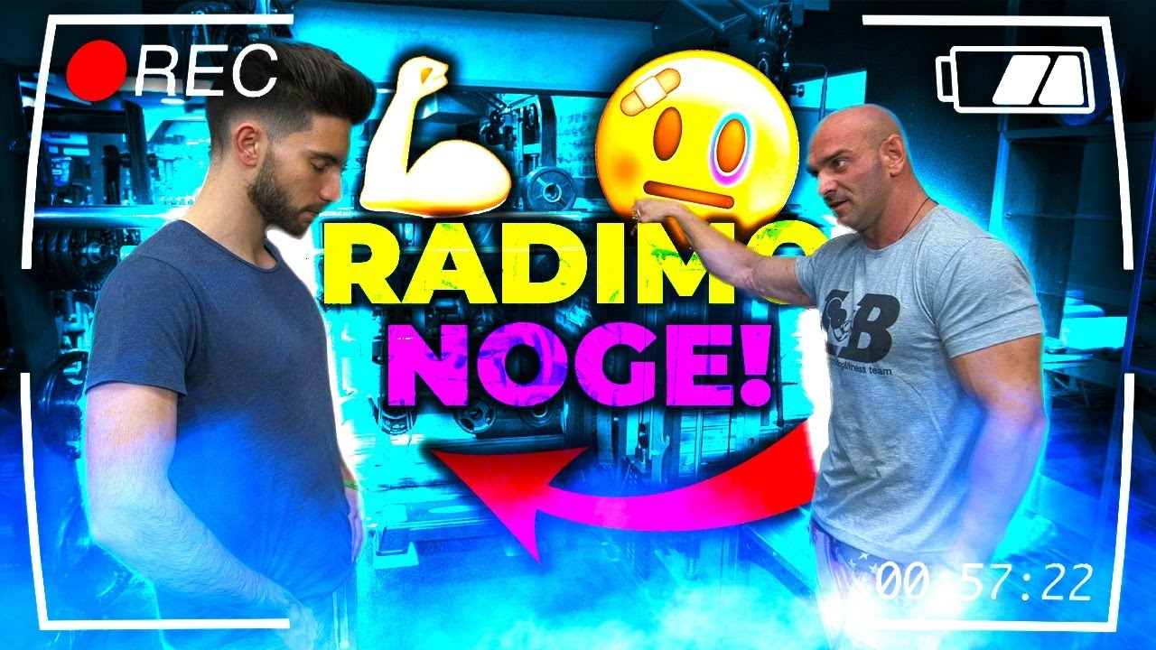 NAJBOLJI Trening NOGU za Pocetnike *ogromna pumpa*