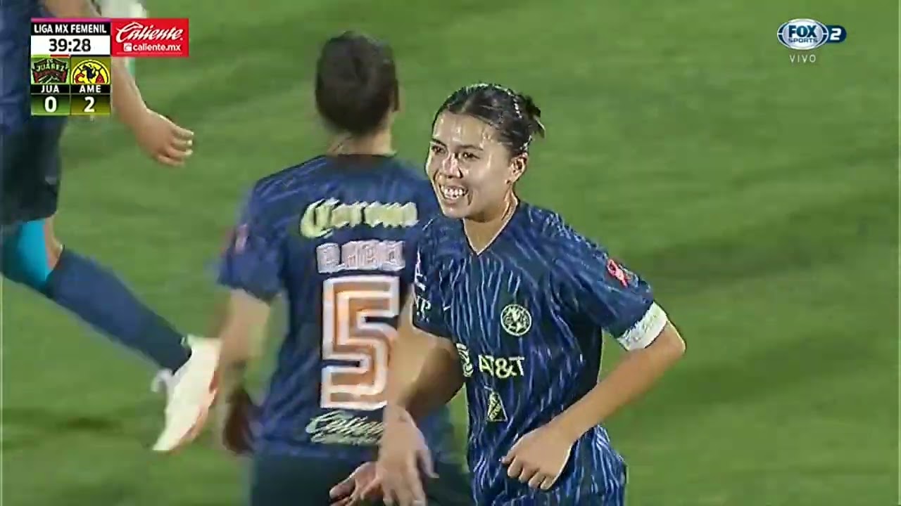Gol de Kiana Palacios - Cuartos de Final Ida | Clausura 2023