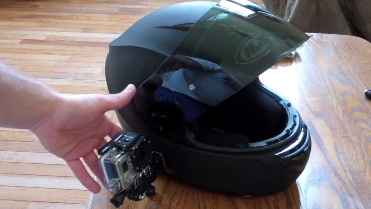 Mounting a GoPro to Motorcycle Helmet - Part 2