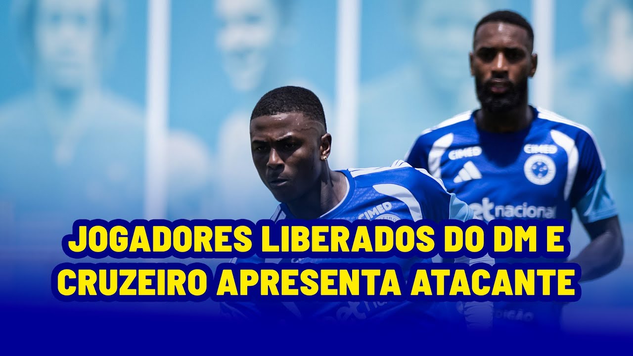 🔴 AO VIVO: TRÊS JOGADORES LIBERADOS DO DM | APRESENTAÇÃO DE BRUNO RODRIGUES