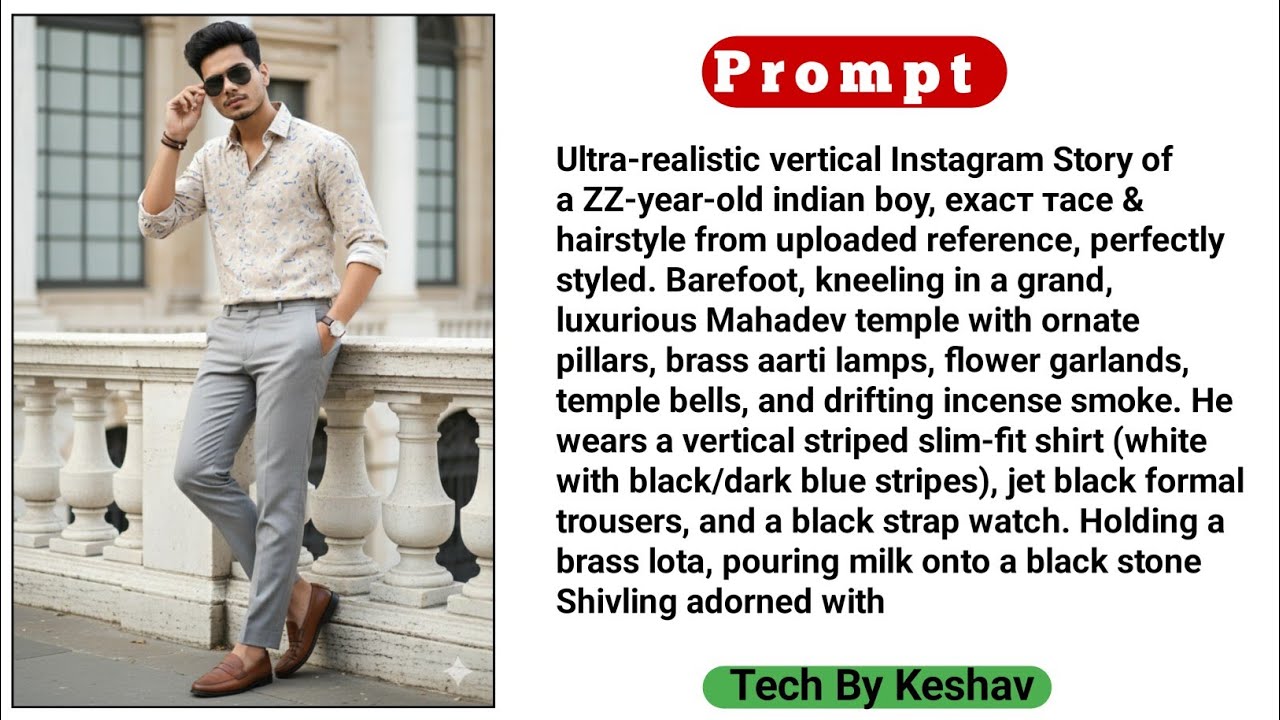 New Gemini Stylish Photo Prompt 🚀 Viral Photo Editing 