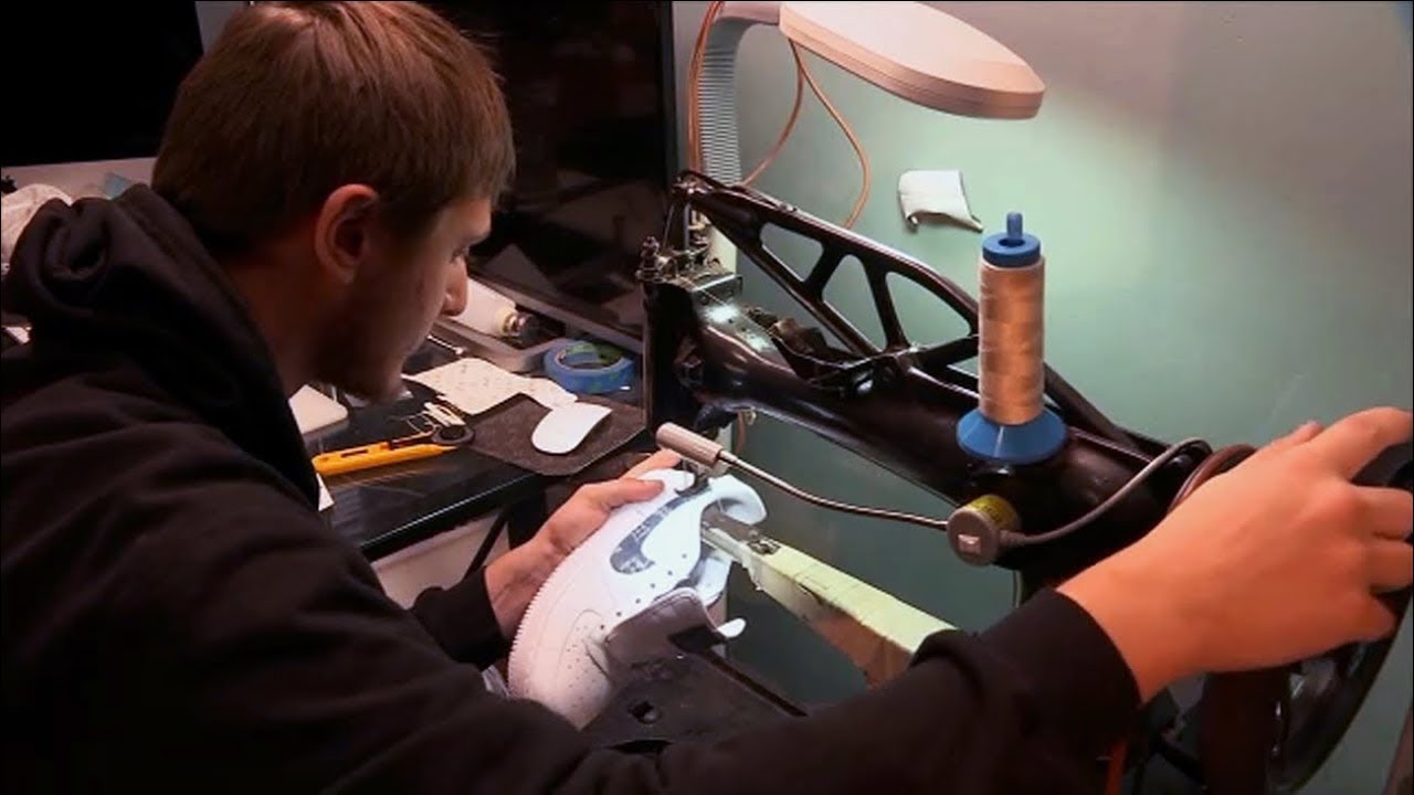 20-year-old makes celebrity sneakers in parents' Brooklyn home