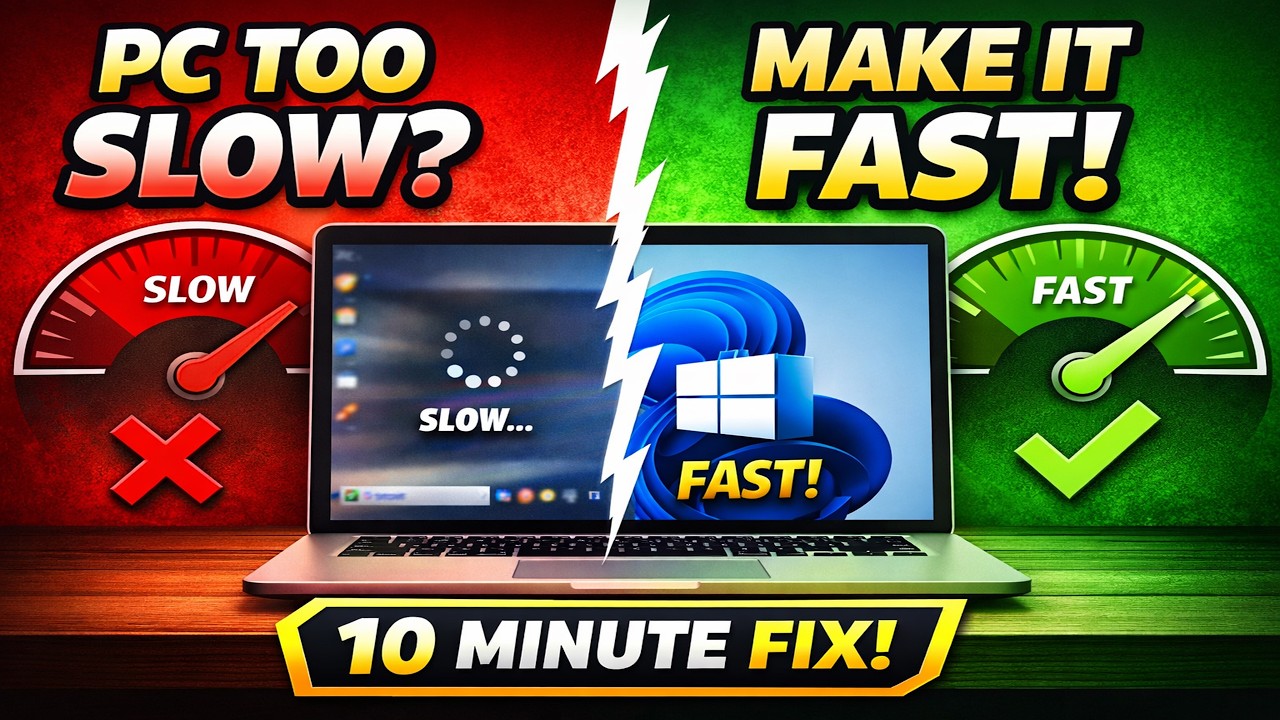 Windows 11 Running Slow Make It Super Fast in 10