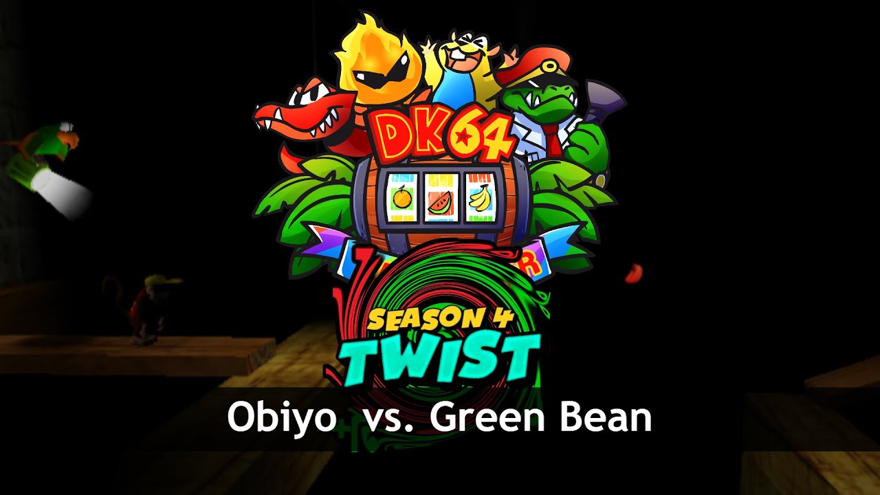 DK64 Randomizer | S4 weekly race with a twist | Obiyo vs Green Bean