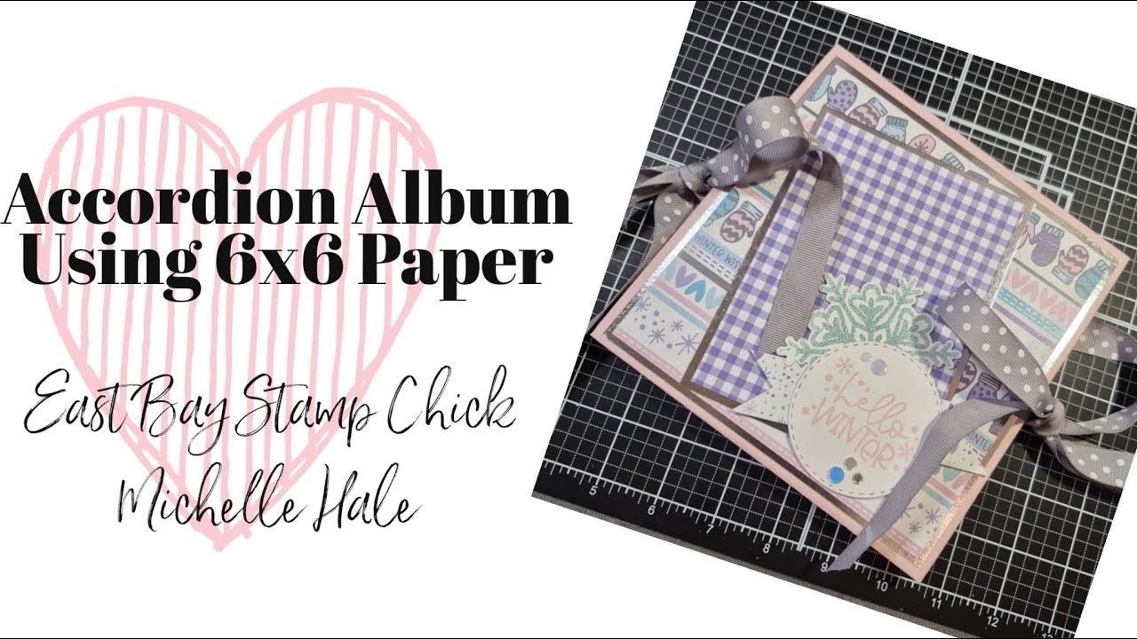 Mini Accordion Album with Pink and Main