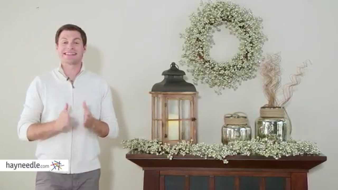 6 ft. Champagne Berries Garland - Product Review Video