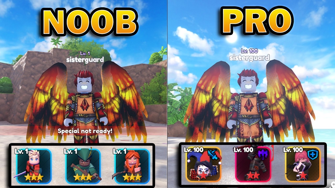 I Tried Going Noob To Pro In Summon Heroes (Insane Results)