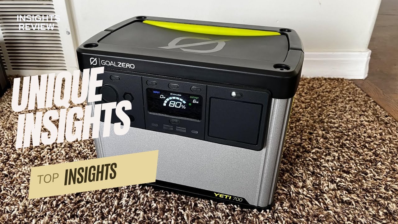 Important details about the Goal Zero Yeti 300 Portable Power Station