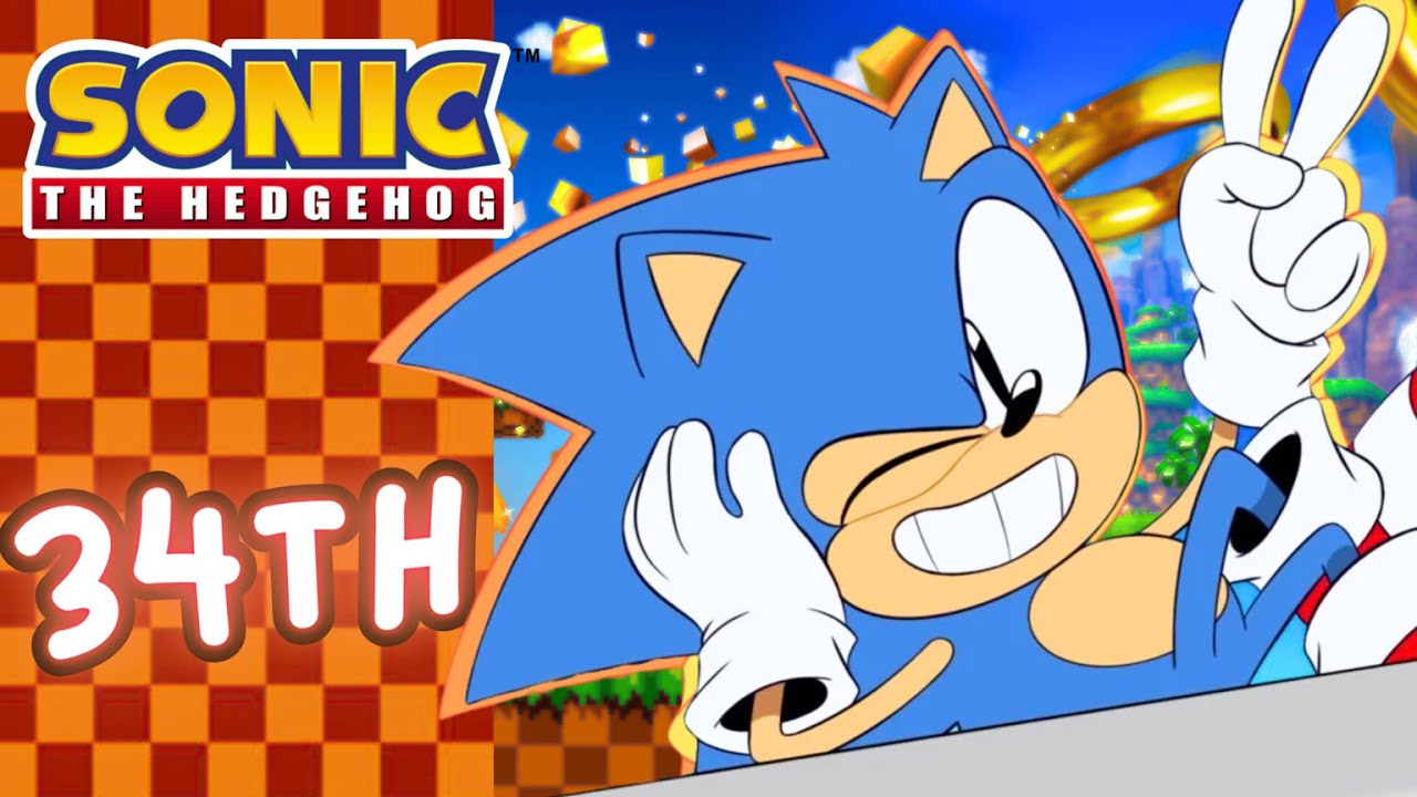 SONIC The Hedgehog [34th Anniversary Sonic AMV]