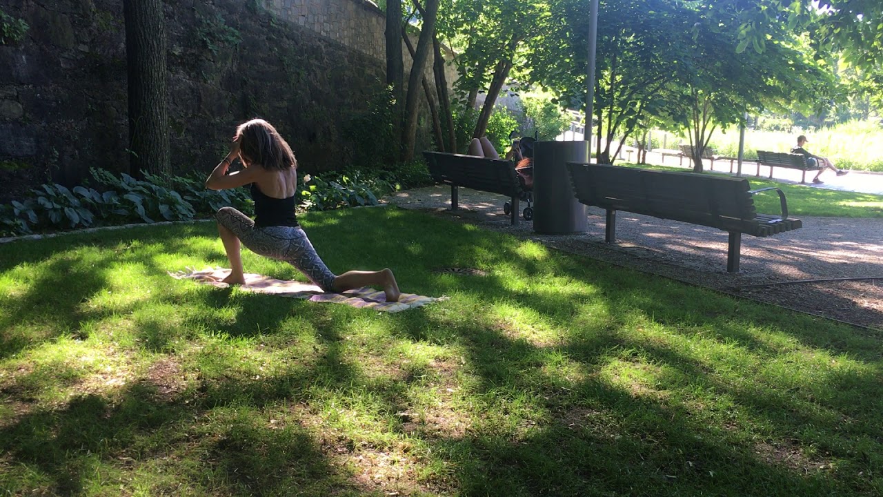 Anjaneyasana Sequence