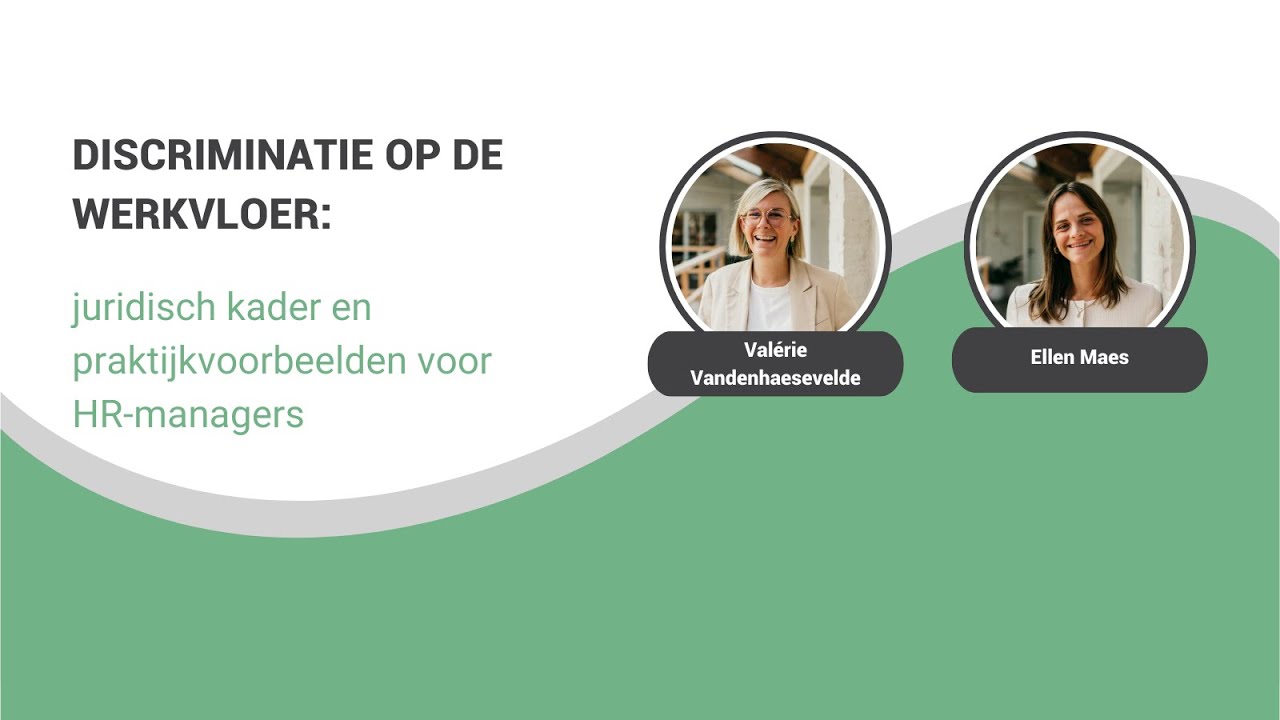 Discriminatie op de werkvloer: juridisch kader en praktijkvoorbeelden voor HR-managers